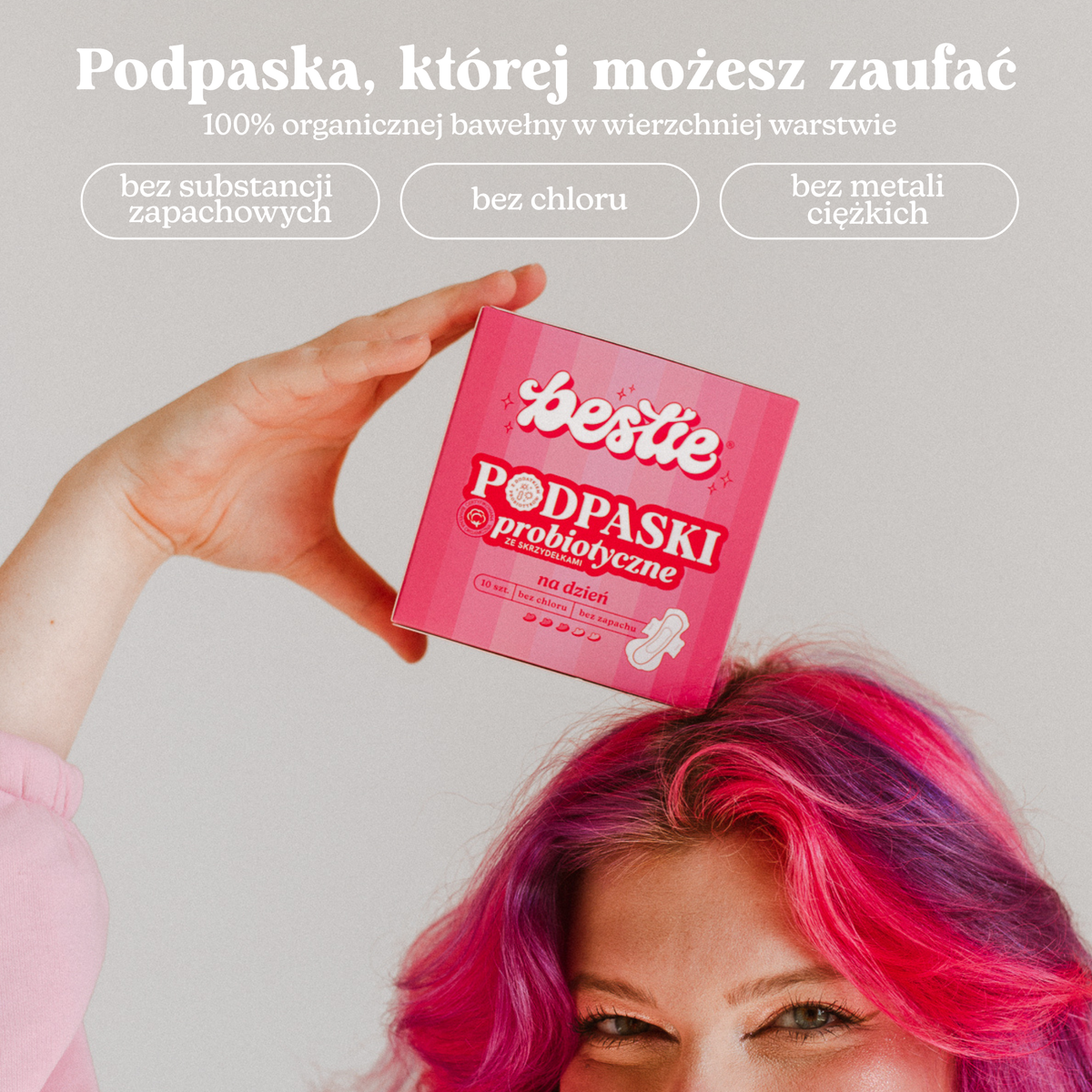 Podpaski probiotyczne na dzień