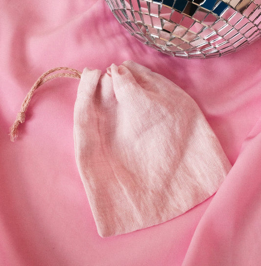 Lniany woreczek - Hi Bestie Store